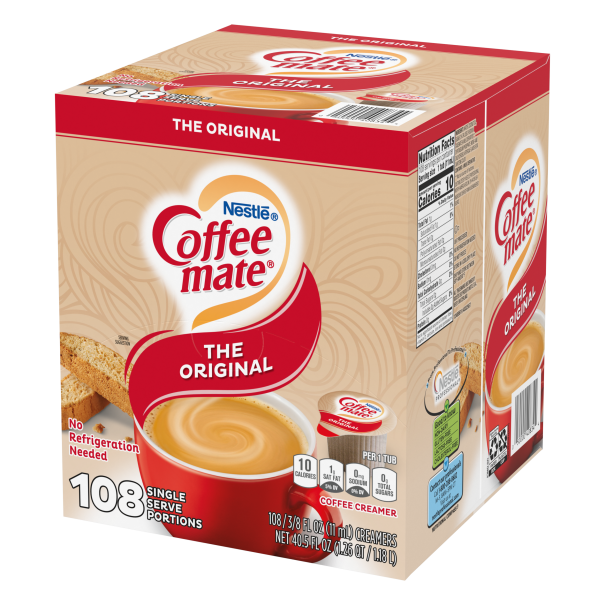 Coffee mate Original Liquid Creamer Singles (.375 fl oz) coffee cream